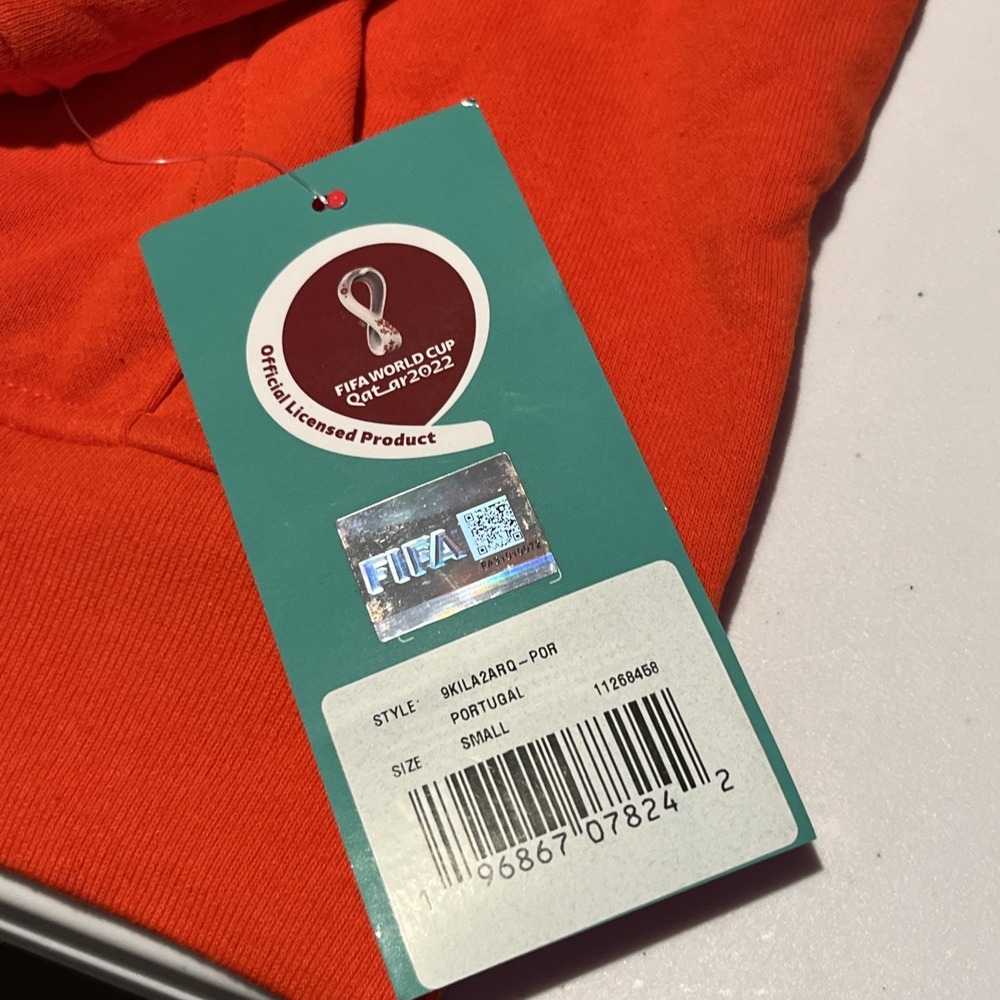 FIFA World Cup Portugal Small Hoodie Qat_ar 2022 - Picture 3 of 9
